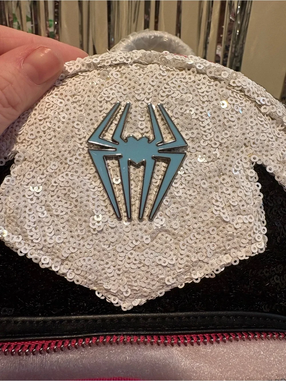 🔥 Loungefly Marvel Spider-Man Spider-Gwen Sequin Mini Backpack